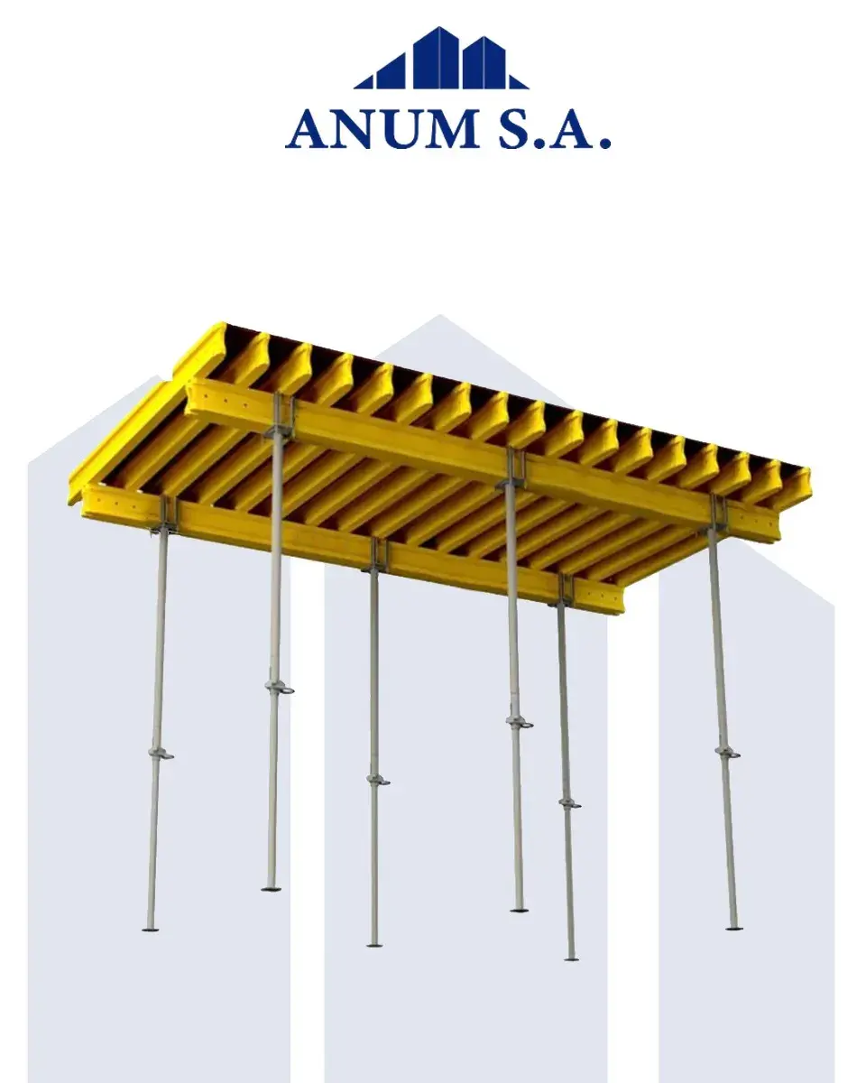 Encofrado de mesa para losas con vigas H20 y puntales metálicos – ANUM S.A. (7)